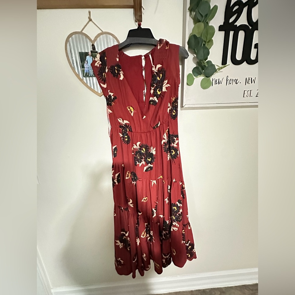 Free people floral maxi dress